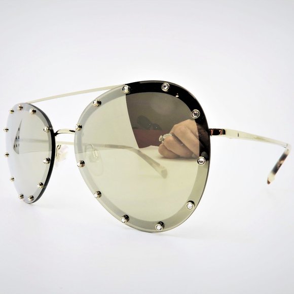 Valentino Gold Aviator Mirror  VA 2013 3003/5A 58m - Picture 4 of 10